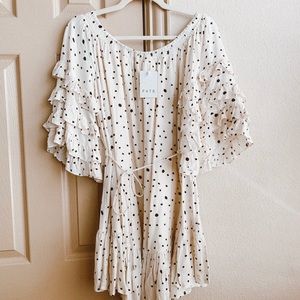 Polka dot dress x new with tags